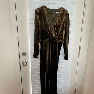 Reiss velvet dress